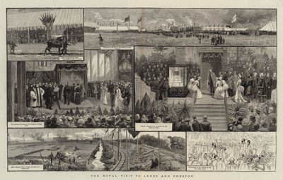 The Royal Visit to Leeds and Preston by Charles J. Staniland